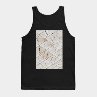 Limestone Stone Pattern Texture #6 Tank Top